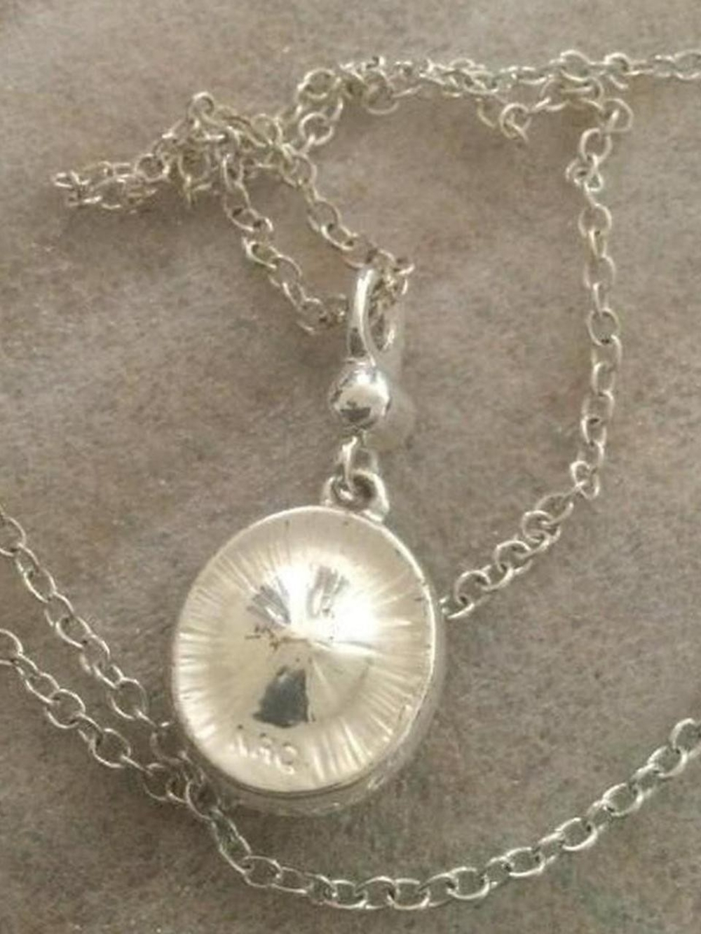 Avon Blue Rhinestone Necklace - Picture 2 of 3